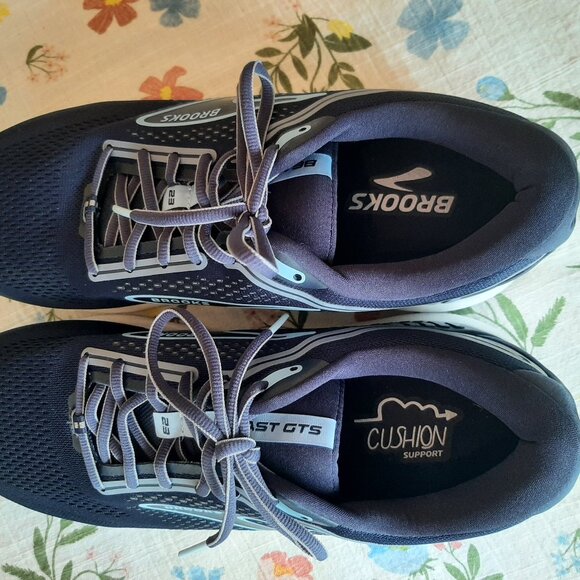NIB! Brooks GTS 23 size 13 2E in Peacoat/Blue/White - Picture 5 of 6